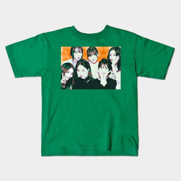 Gfriend Kids T-Shirt by Bajingseng